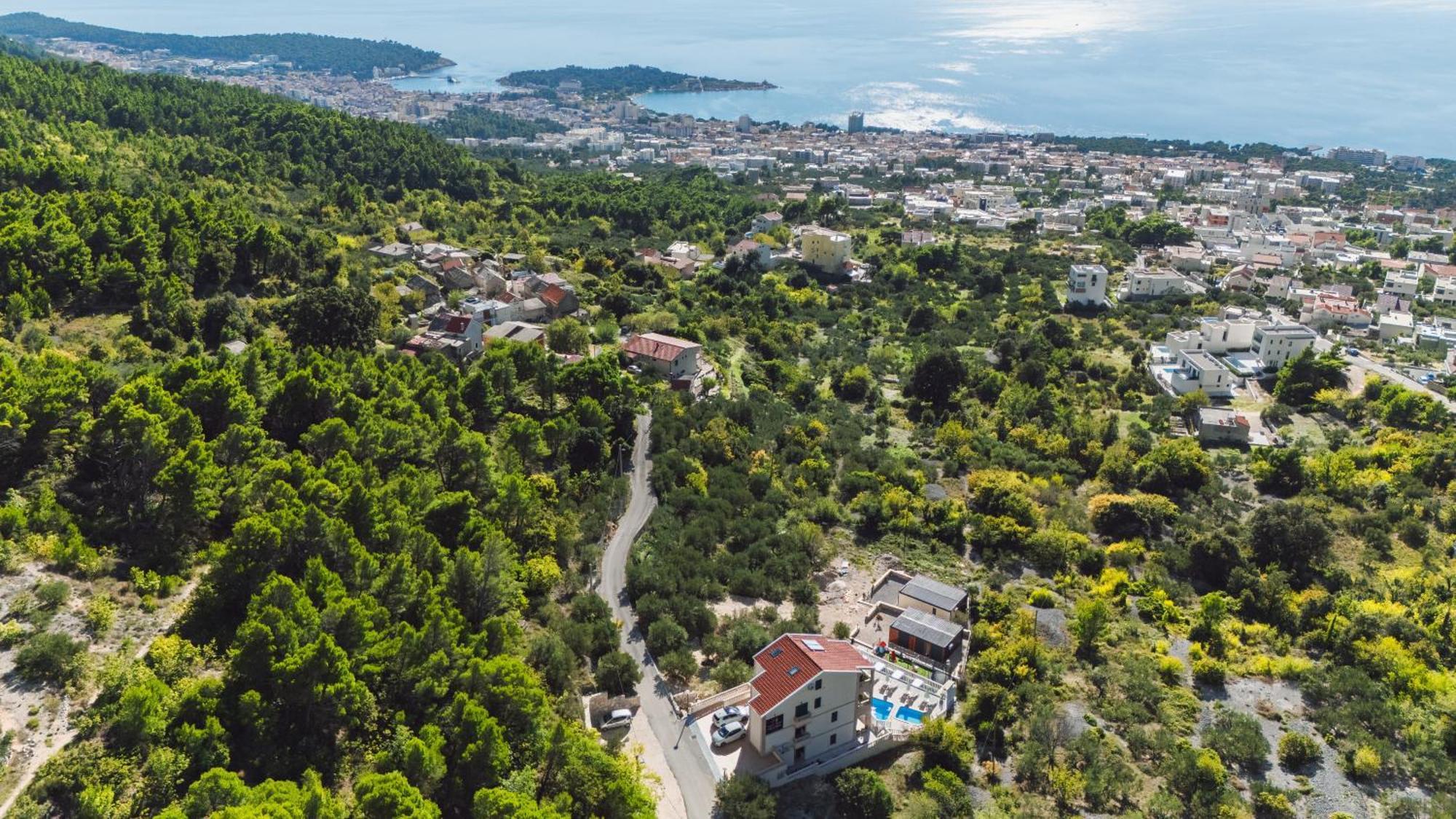 Villa Hills Макарска Екстериор снимка